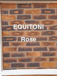Equitoni Rose – 1 carton has 52 brick tiles(1 sqm)
