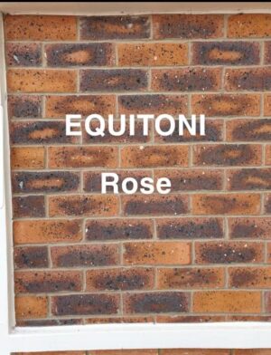 Equitoni Rose – 1 carton has 52 brick tiles(1 sqm)